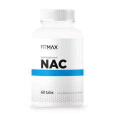 FitMax uztura bagātinātājs NAC (N-acetil-L-cisteīns), 60 tabl.